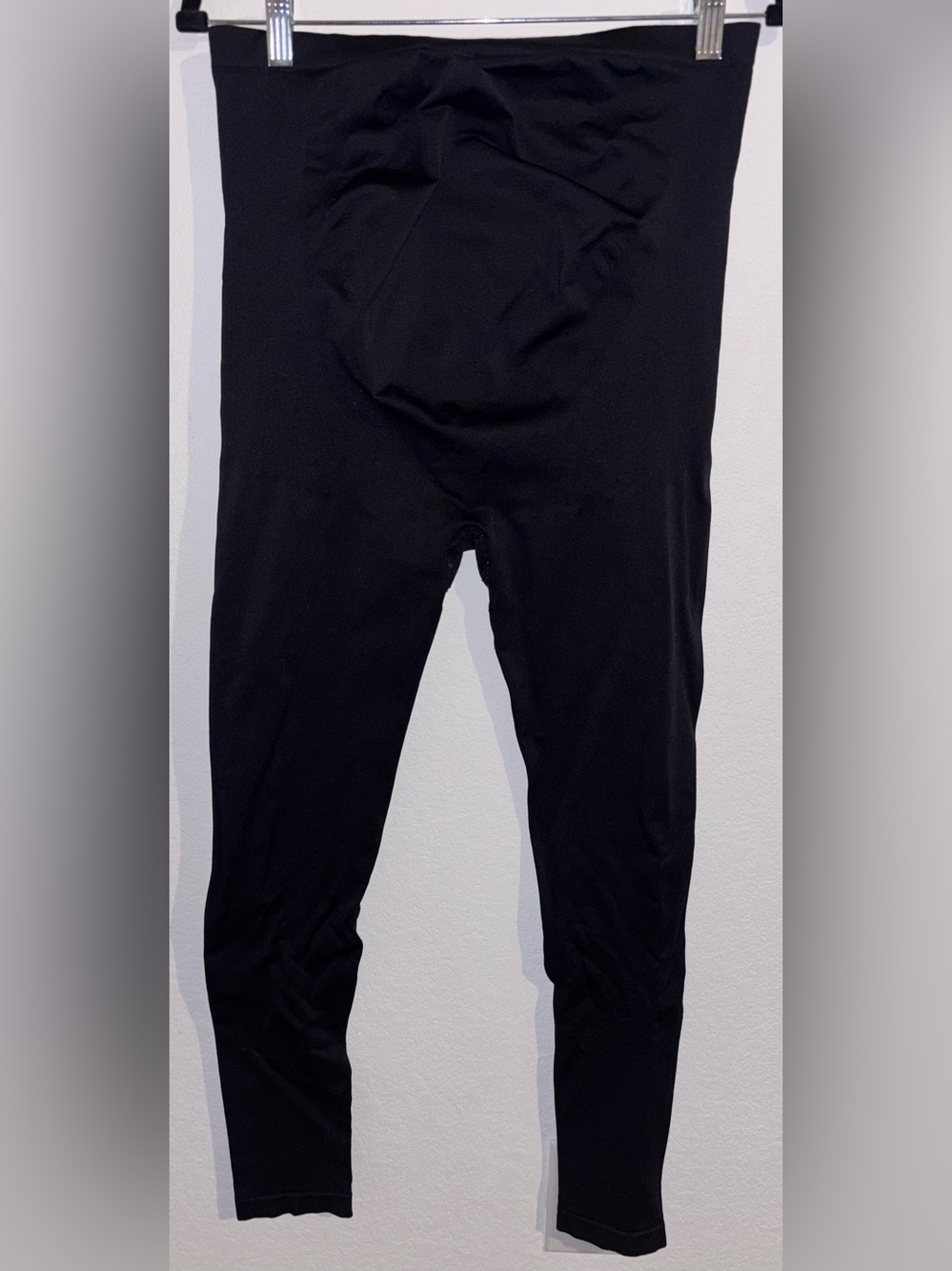 Motherhood Maternity Black Stretch Maternity Leggings with Belly Panel